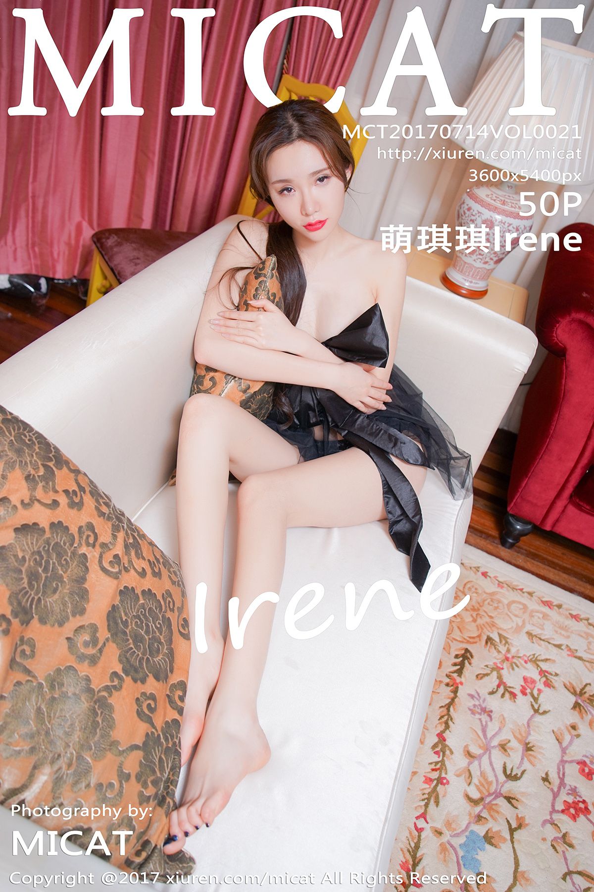 [MICAT猫萌榜] 2017.07.14 VOL.021 萌琪琪Irene [50P-162M]