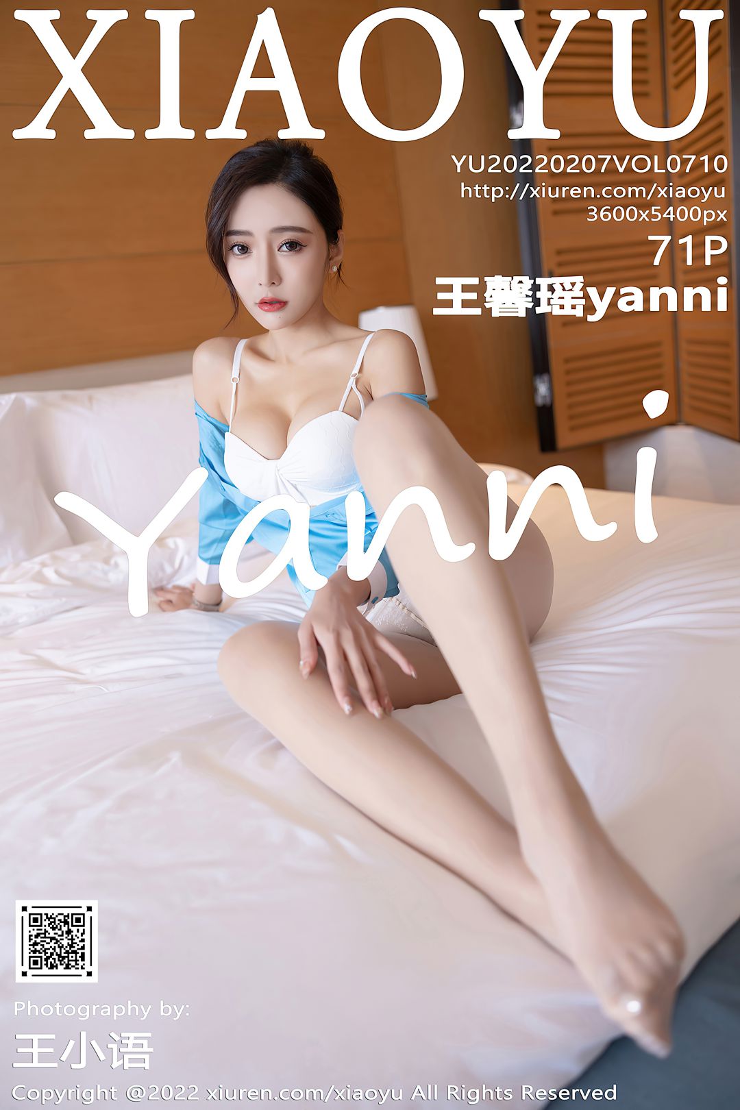 [XIAOYU语画界] 2022.02.07 VOL.710 王馨瑶yanni [71P-602MB]