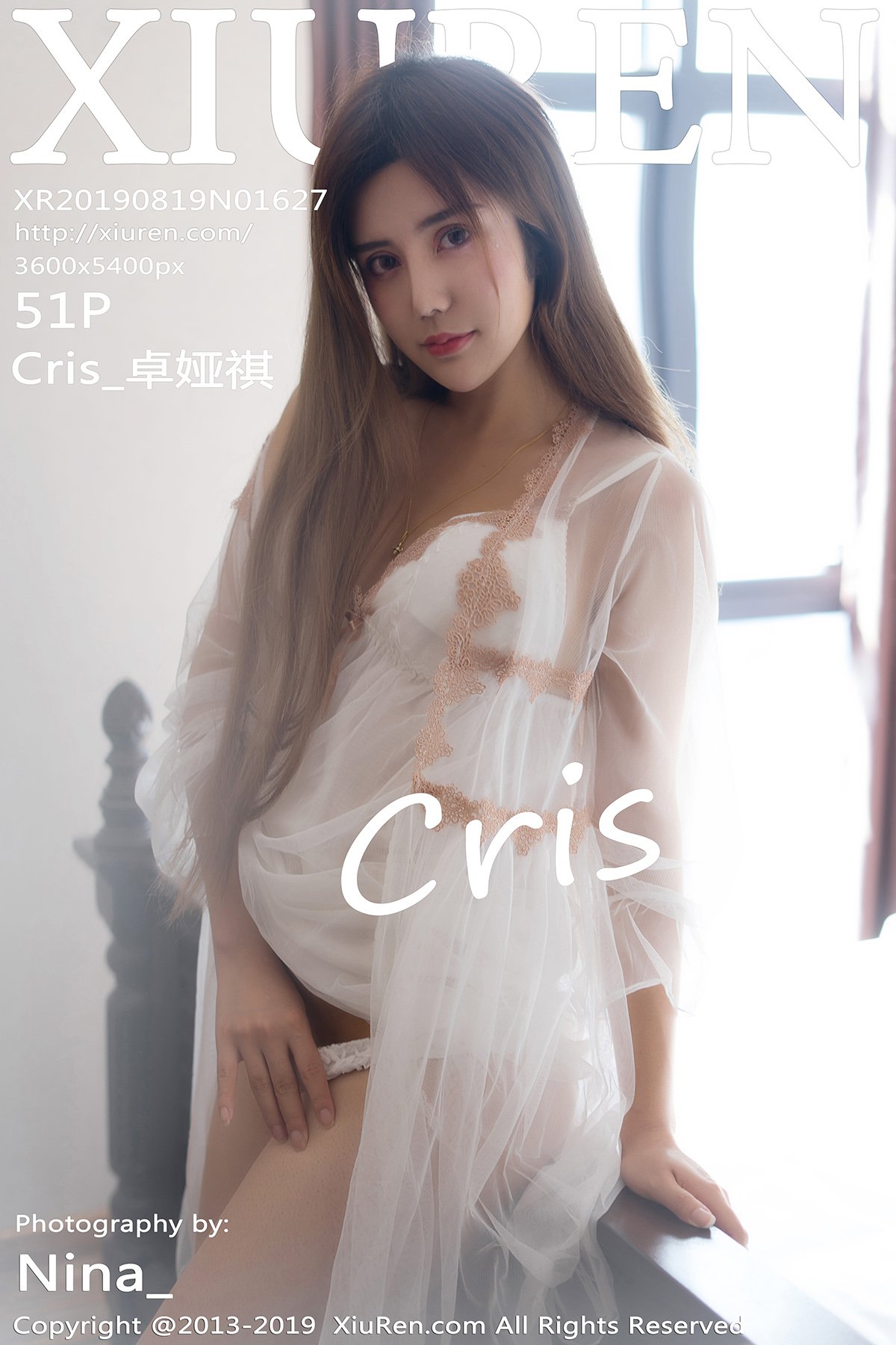 [XIUREN秀人网] 2019.08.19 No.1627 Cris_卓娅祺 [51P-106MB]