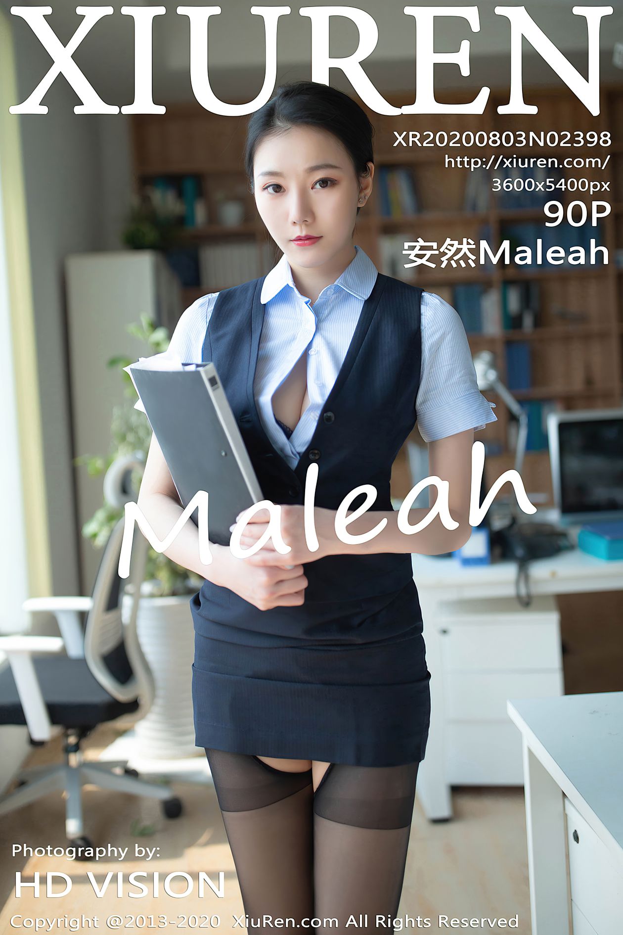 [XIUREN秀人网] 2020.08.03 NO.2398 安然Maleah [90P-818MB]