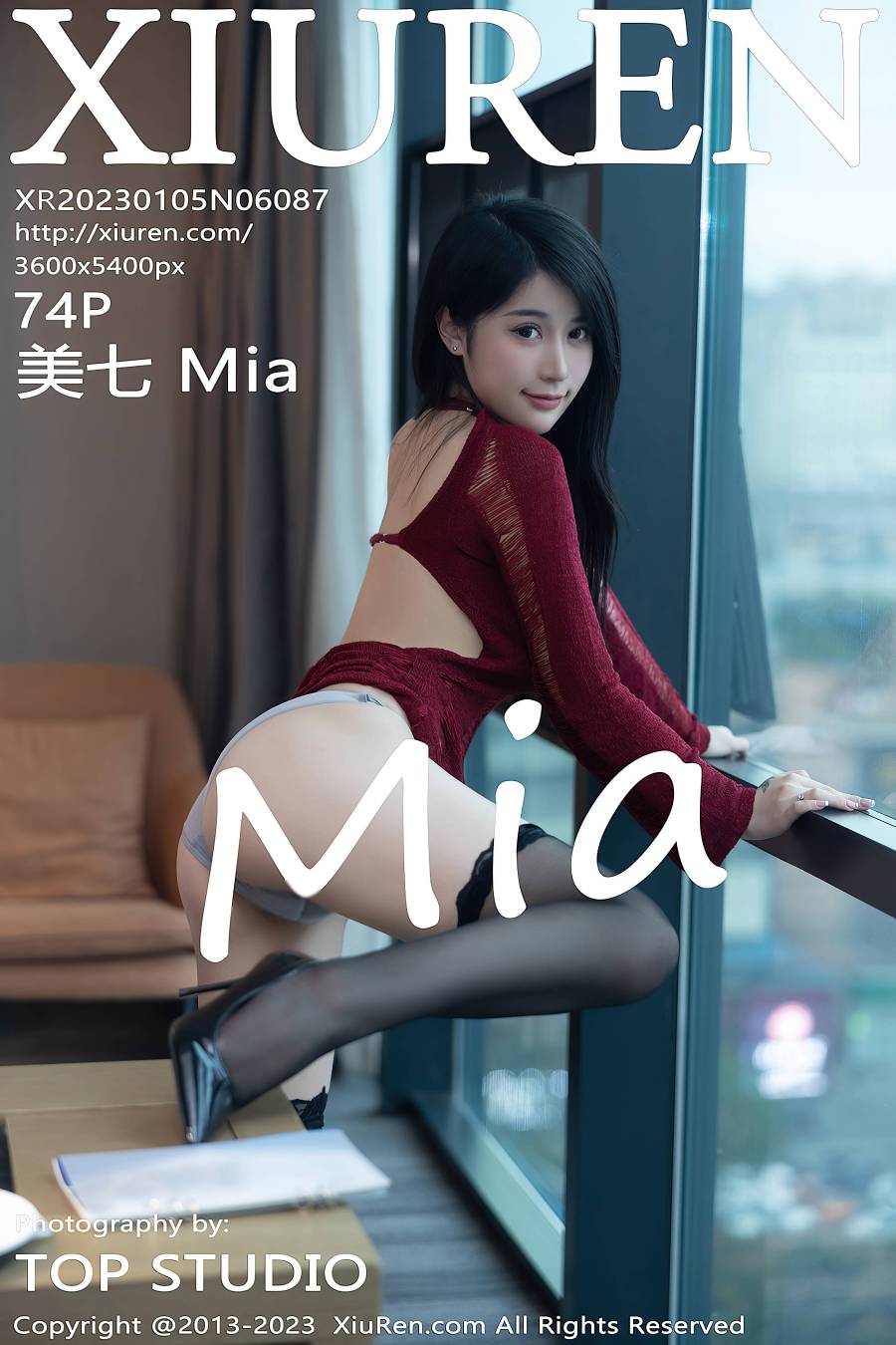 [XIUREN秀人网] 2023.01.05 NO.6087 美七Mia [74P-648M]