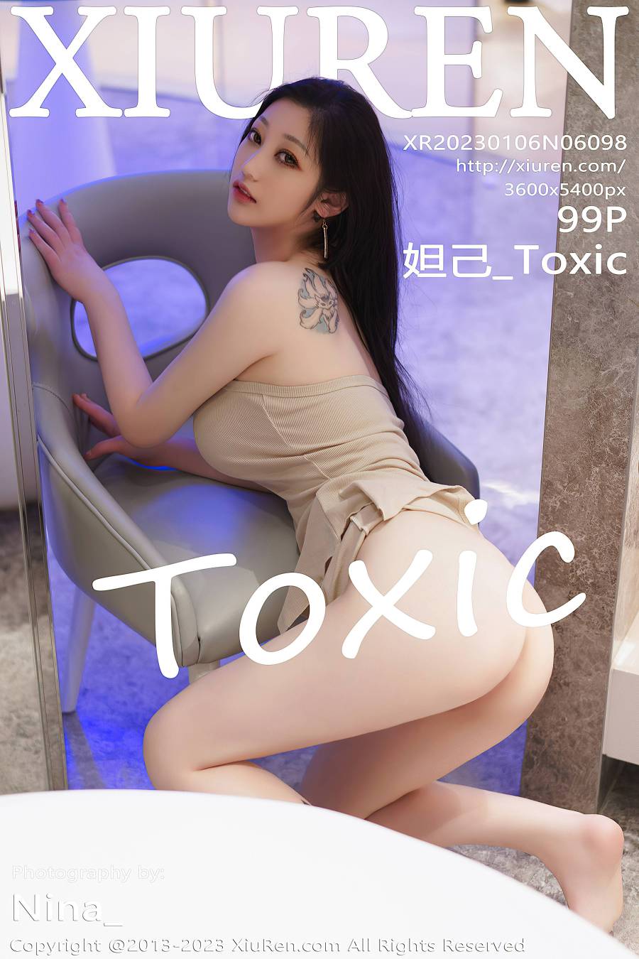 [XIUREN秀人网] 2023.01.06 NO.6098 妲己_Toxic [99P-839M]