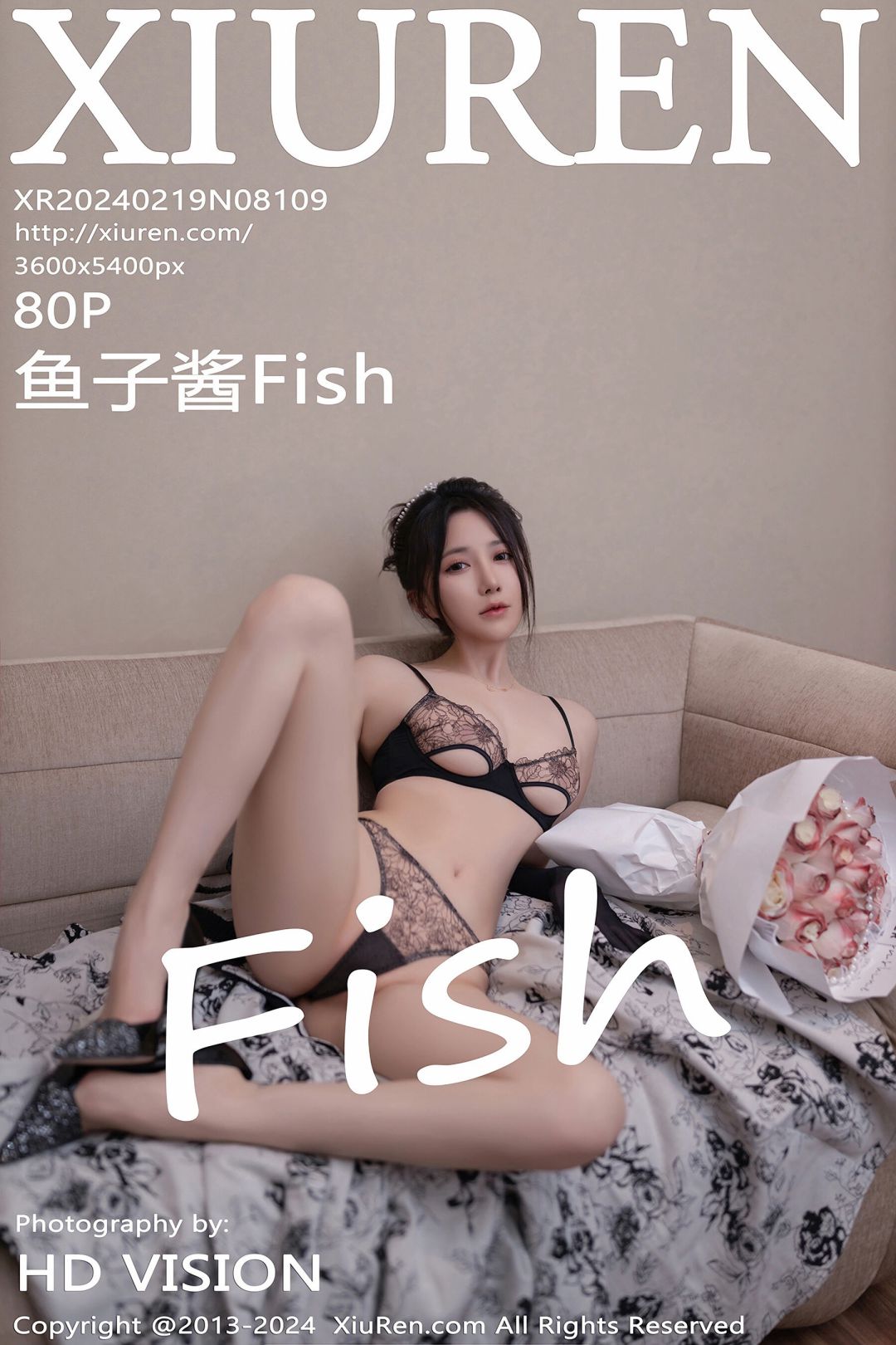 [XIUREN秀人网] 2024.02.19 NO.8109 鱼子酱Fish [80P-843MB]